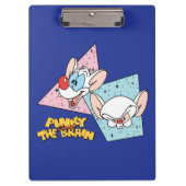 Pinky en Brain | Retro-tekenafbeeldingen Klembord (Voorkant)