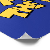 Pinky en Brain | Retro-tekenafbeeldingen Poster (Hoek)