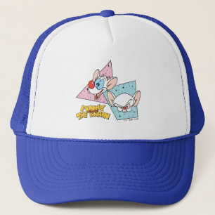 Pinky en Brain   Retro-tekenafbeeldingen Trucker Pet