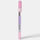 Pinky en paarse pastel iPhone / iPad case (Achterkant / Rechts)