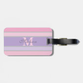 Pinky en paarse pastel iPhone / iPad case Bagagelabel (Achterkant horizontaal)