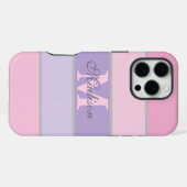 Pinky en paarse pastel iPhone / iPad case Hoesje (Achterkant horizontaal)