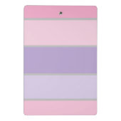 Pinky en paarse pastel iPhone / iPad case Mini Klembord (Achterkant)