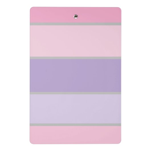 Pinky en paarse pastel iPhone / iPad case Mini Klembord (Achterkant)