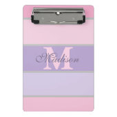 Pinky en paarse pastel iPhone / iPad case Mini Klembord (Voorkant)