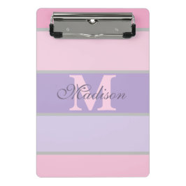 Pinky en paarse pastel iPhone / iPad case Mini Klembord