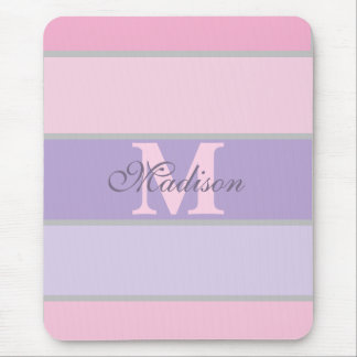 Pinky en paarse pastel iPhone / iPad case Muismat