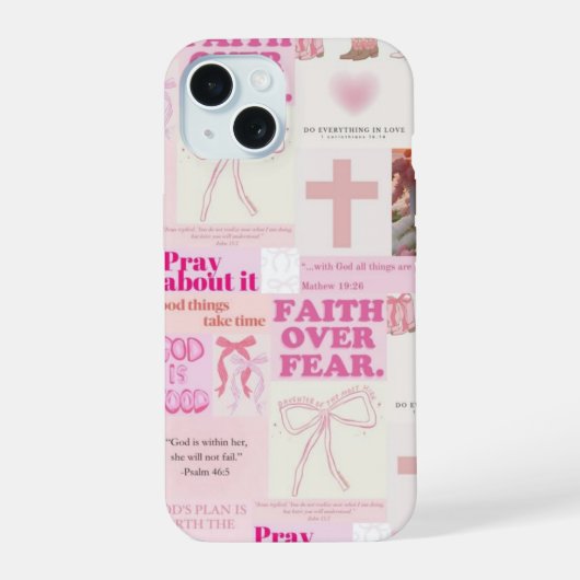 Pinky Faithful iPhone hoesje voor iPhone 15 Case (Achterkant)