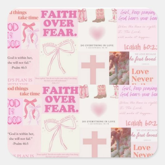 Pinky Faithful Sticker (Voorkant)
