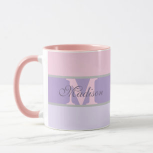 Pinky Girly Pastel gepersonaliseerd Mok