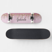 Pinky Glitter Skateboard (Horizontaal)