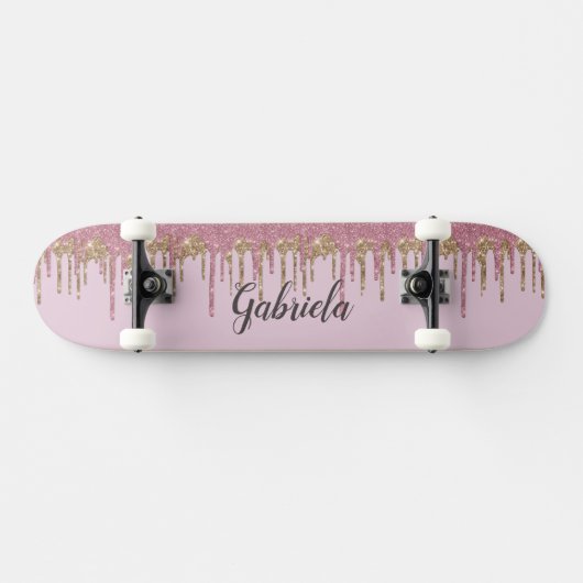 Pinky Glitter Skateboard (Horizontaal)