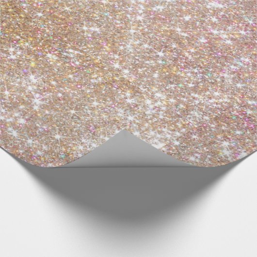 Pinky Glitter Wrapping Paper Cadeaupapier (Hoek)