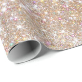 Pinky Glitter Wrapping Paper Cadeaupapier (Rol Hoek)