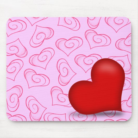 Pinky Love Muismat (Voorkant)