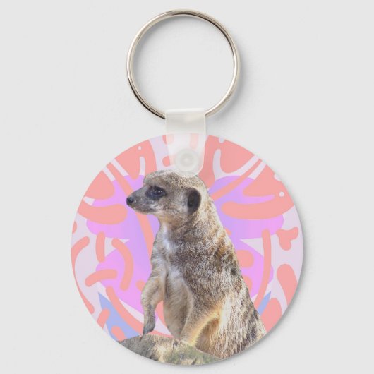 Pinky Meerkat Sleutelhanger (Voorkant)