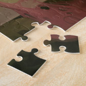 Pinky Meisje in Groene Wereld Legpuzzel (Zijkant)