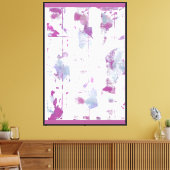 Pinky Pane Canvas Afdruk (Insitu (Woonkamer))