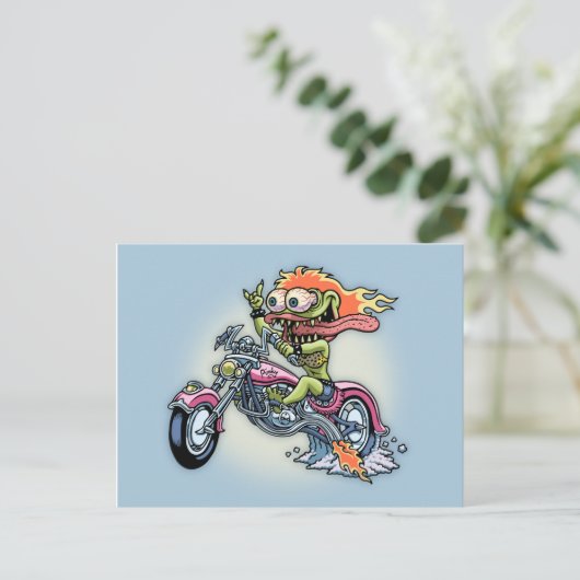 Pinky Paso Robles Briefkaart (Staand voorkant)