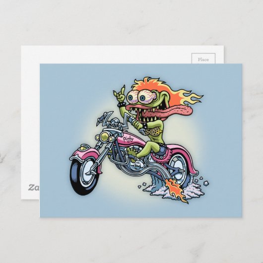 Pinky Paso Robles Briefkaart (Voorkant / Achterkant)