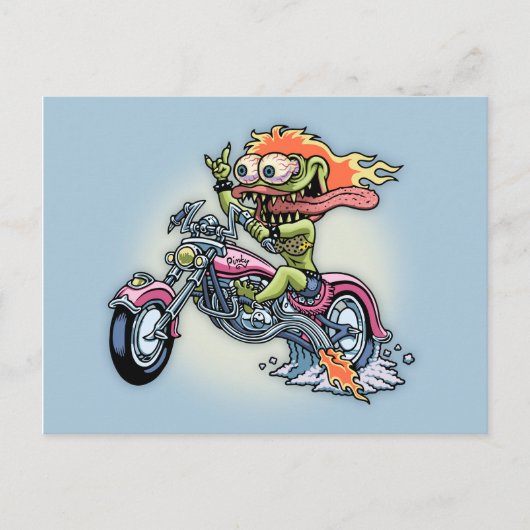 Pinky Paso Robles Briefkaart (Voorkant)