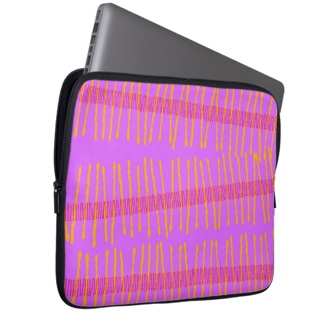 Pinky Peanut  Laptop Sleeve (Voorkant Rechts)