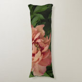 Pinky Pioen Body Kussen (Voorkant Verticaal)