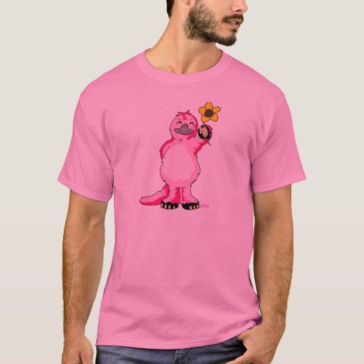 Pinky Playtpus T-shirt (Voorkant)