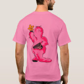 Pinky Playtpus T-shirt (Achterkant)