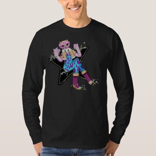 Pinky Poodle T- T-shirt (Voorkant)