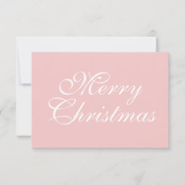 Pinky Prettig Kerstmis Roze Kaart
