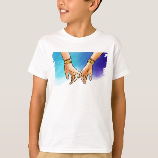 Pinky Promise Best Friend T-shirt (Voorkant)