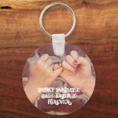 Pinky Promise Best Friends Forever BFFs Gifts name Sleutelhanger (Voorkant)