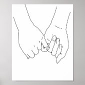 Pinky Promise. Ik hou van je eeuwig Poster (Voorkant)