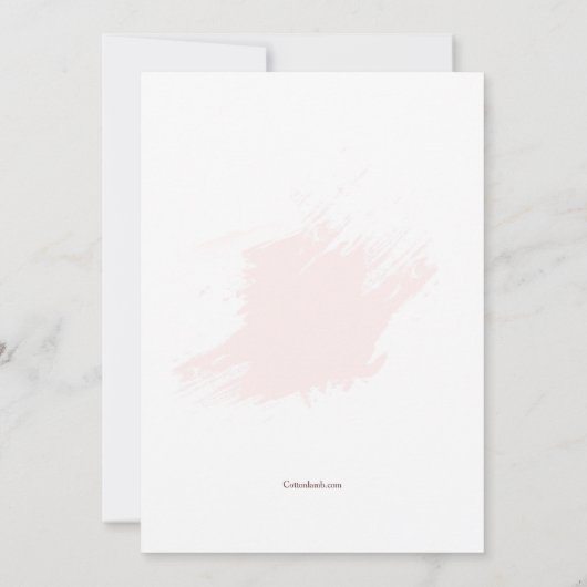 Pinky Promise Kaart (Achterkant)