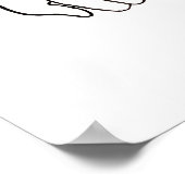 Pinky Promise Line Art 16x20 Poster (Hoek)