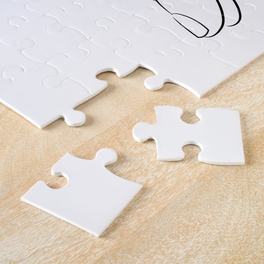 Pinky Promise Minimale Lijn Kunst Cute Simple Tren Legpuzzel (Zijkant)