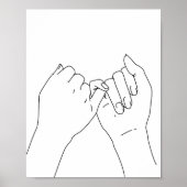 Pinky Promise Poster (Voorkant)