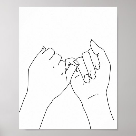 Pinky Promise Poster (Voorkant)