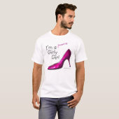 Pinky Pumping Up Girly Girl T-shirt (Voorkant volledig)