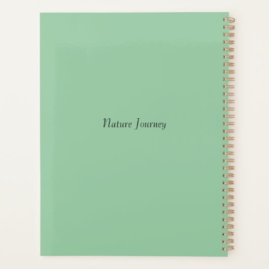 Pinky Rosebud Planner (Achterkant)