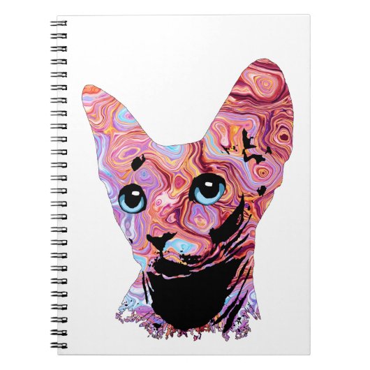 Pinky Sphynx Cat 683 Notitieboek (Voorkant)