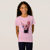 Pinky Sphynx Cat 683 T-Shirt (Voorkant volledig)