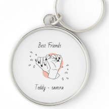 Pinky Swear met naam Gepersonaliseerde beste vrien