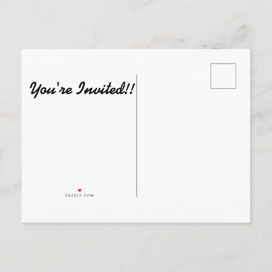 Pinky Swear Promise Uitnodiging Briefkaart (Achterkant)