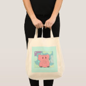 Pinky the Elephant Tote Bag (Voorkant (product))