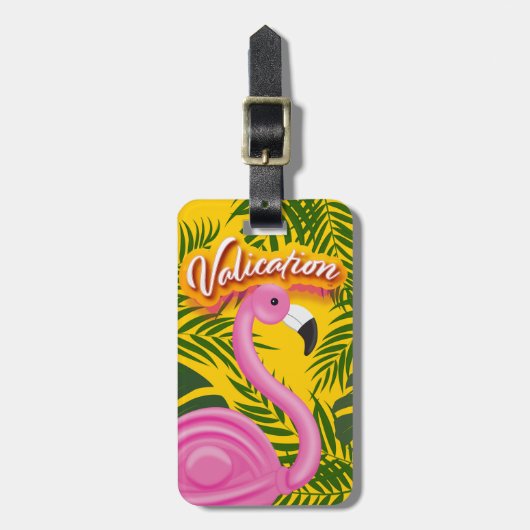 Pinky Validation Vacation Bagagelabel (Voorkant verticaal)