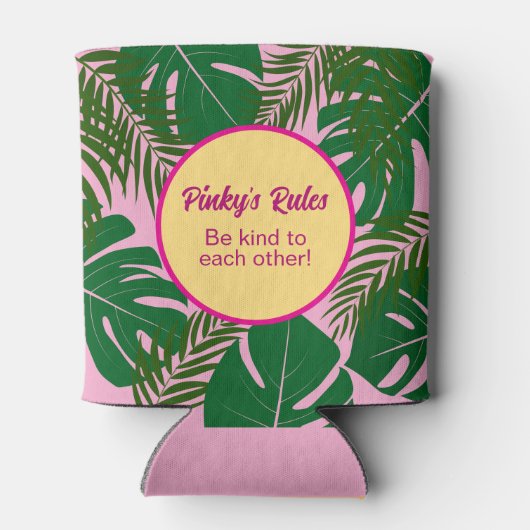 Pinky Validation Vacation Blikjeskoeler (Achterkant)