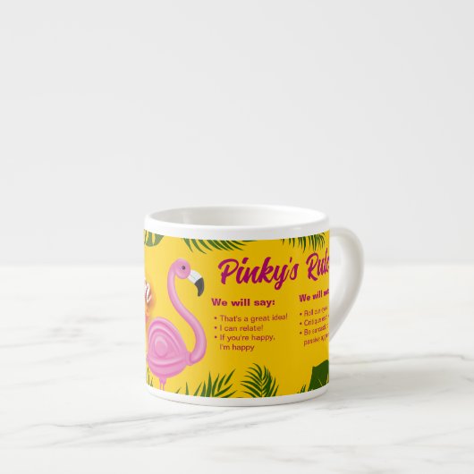 Pinky Validation Vacation Espresso Kop (Voorkant rechts)