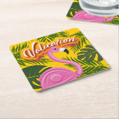 Pinky Validation Vacation Kartonnen Onderzetters (Schuin)